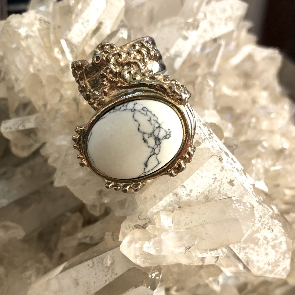 Arty YSL cocktail ring